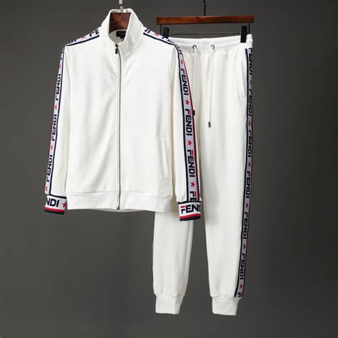 fendi roma tracksuit|men's fendi tracksuit.